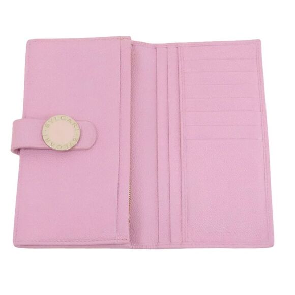 Bulgari Pink Leather Wallet (Pre-Owned) - Picture 4 of 11